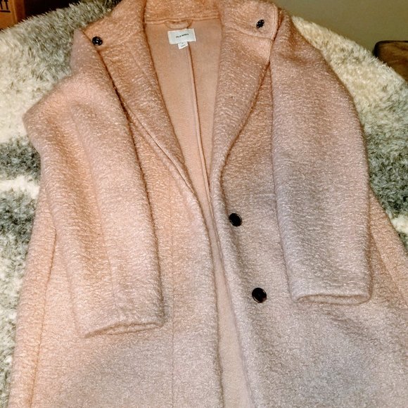 Fall/Winter Blush Boucle Coat - Picture 3 of 5